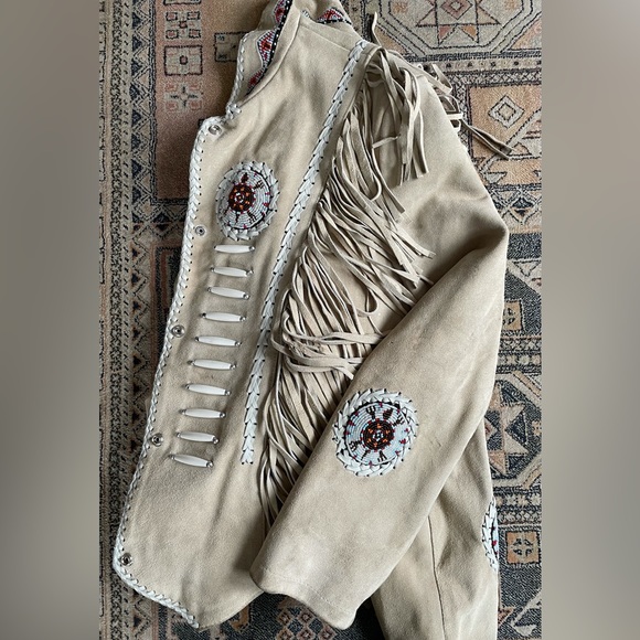 Vintage leather jacket - Size SM/fits like a Medium - Picture 3 of 6